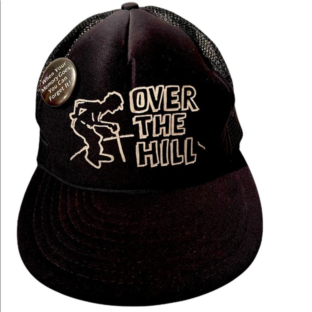 R & R Over The Hill Adjustable Hat with Pin